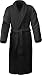 Produktbild Bademantel 100% Baumwolle mit Frottee I - Öko-Tex 100 - Premium Qualität by normani® Farbe Schwarz Größe 3XL