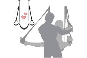 TM-mall Hamac d'intérieur en Nylon Suspendu à la Porte, Coussins et Pieds Confortables, Pivot à 360°