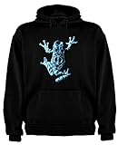 Sudadera de Fringe terror rana divertida friki animal hombre 2XL Negro