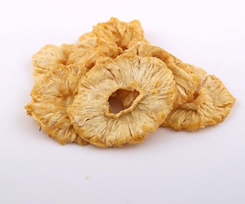 Pineapple Rings Dried - No Added Sugar - 250g Free UK Delivery