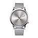 Produktbild KiyomiQvQ Uhren Herren Armbanduhr Blau Einfache Zifferblatt Watch Qualität Schöne Legierung Gehäuse Herrenuhr Männer Analog Quartz Luxusuhren Uhr Business Edelstahl Mesh Armband Quarzuhr