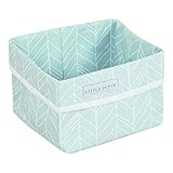 LITTLE DUTCH 5924 Utensilo Wickeltisch-Körbchen klein mint leaves