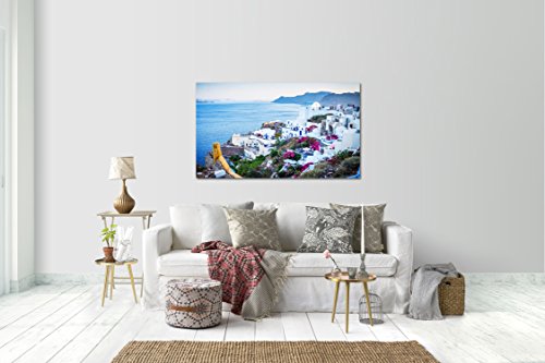 Wandtattoo Wandsticker Aufkleber Santorini Griechenland Grösse: 120 x 70 cm