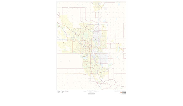 Alberta Postal Code Map Calgary, Alberta Postal Code Forward Sortation Areas - 36" X 48" Laminated  Wall Map : Amazon.co.uk: Stationery & Office Supplies