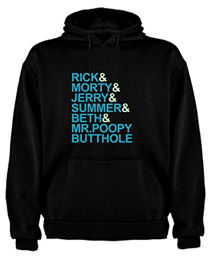 Sudadera de Rick and Morty Divertida Friky Smith Tiny Jerry hombre M N