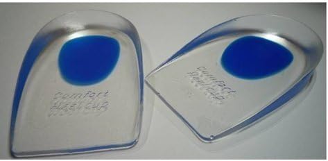 New Heel Support Pad Cup Spur Gel Silicone Shock Cushion Orthotics Shoe Insoles Men Body and Base Ltd TM