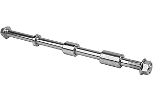 Mokuo 12mm 260mm Front Rear Axle with Bushing 5mm 20mm 30mm Fit for Pit Dirt Bike Moped Scooter QUAD ATV Mini Bike Parts