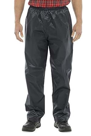 Mens Waterproof Over-Trousers Lightweight Plain Printed: Amazon.co.uk: Clothing