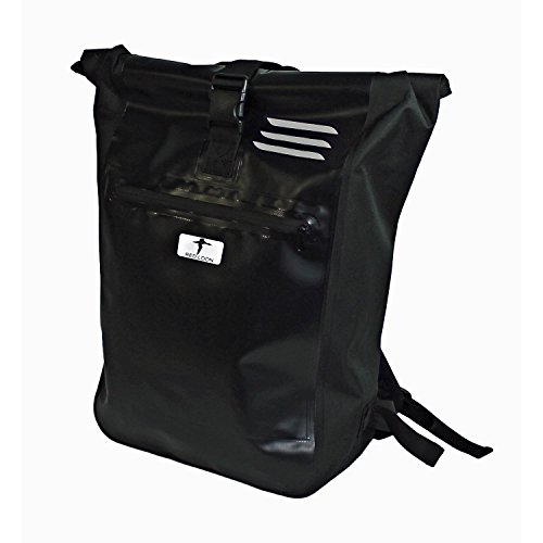 Red Loon Kurier Rucksack Courier Bag Kuriertasche LKW-Plane Backpack Fahrrad schwarz oder orange