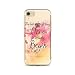 Produktbild LaiXin Handyhülle Tasche für iphone7/7s(4.7zoll) Aquarell design TPU Schöne Backcover silicone Plastik Kratzfeste Anti Finger Ultradünnen Weich Bumper Schale-Pink Rosa get things done