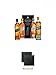 Produktbild Johnnie Walker Collection NEU 4 x 0,2 Liter + Schiefer Glasuntersetzer eckig ca. 9,5 cm Ø 2 Stück