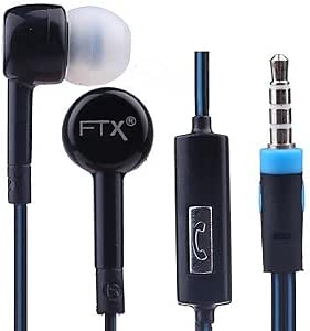 3.5 mm ftx-f601 controllo di volume del microfono nel auricolare dell'  orecchio per iPhone e altri telefoni (colori assortiti) : Amazon.it:  Elettronica