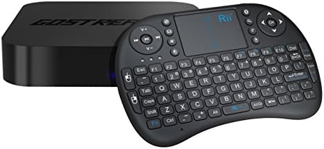 GoStreamer"i8 Keyboard Edition" GSX Quad Core Android TV Box Kodi Streaming Media Player - Black