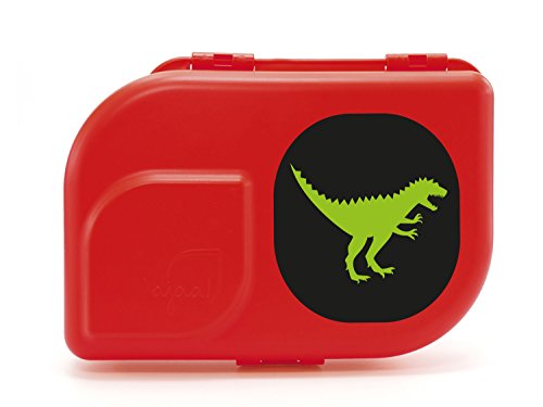 Preisvergleich Produktbild Lusciamar Nana Bio-Brotdose mit Motiv Dino (Red)