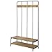 Produktbild Vintage Garderobe GIRO 180 cm hoch Flurgarderobe Sitzbank Aufhängemöglichkeit
