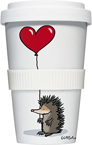 Coffee to go "Igel mit Herz"