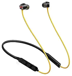 Z X CREATIVE Z-5 Neckband Wireless Bluetooth Earphone, Built -in Mic, Super Sound Deep Bass Active Noise Cancellation Headphone for All Android Smartphone, iOS Devices and Tables