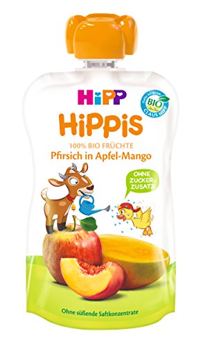 Preisvergleich Produktbild HiPP Pfirsich in Apfel-Mango - Bennie Bock, 100 g