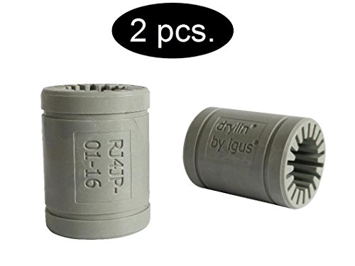Igus® Rodamiento de deslizamiento 16 mm - drylin® R - rj4jp 01-16 (x 2)