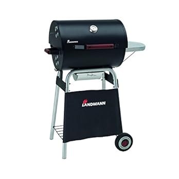 Landmann Holzkohlegrillwagen Taurus Expert Schwarz