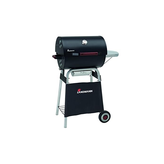 Landmann Holzkohlegrillwagen Taurus Expert Schwarz