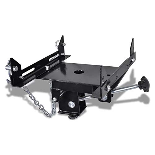 vidaXL Adapteur pour cric de transmission 500 kg 30 x 20 cm Largeur et angle réglables