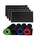 Produktbild Splento Große Gaming mauspad schwarz abschließkante Gamer Mousepad beschleunigung gummimatte Carpet für cs go Dota 2 rot 30x80 cm