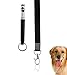 Produktbild Golvery Dog Training Whistle mit Lanyard, fantastischen Whistles für Sonic Bellen abschreckungsmittel, Hund, behavioral Aids gehorcht mit verstellbarem Ultrasonic-Frequenz – Set von 1 – Schwarz