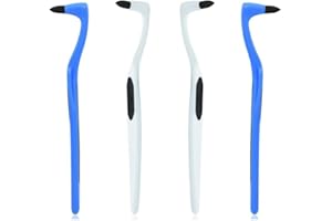 CONSTEFIRE Tooth Eliminador de Manchas Dentales, 4 Piezas Herramienta de Detección de Sarro, Pulidor Dental Goma para Diente, Cepillo Interdental para Eliminar Placa, Sarro y Mancha Blanqueamiento Dental