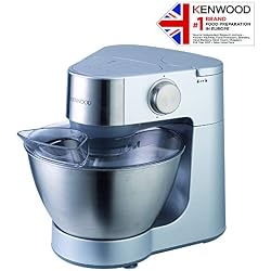 Kenwood Kitchen Robot Prospero KM287 Stainless Steel, 4.3L, with Accessories, 900 W, Acier Inoxydable