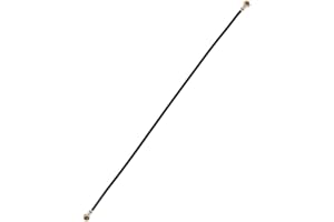 senza marchio Pièce de rechange câble compatible pour Xiaomi Redmi Note 9S / Note 9 Pro Récepteur signal lan antenne réseau wi fi coaxial connecteurs