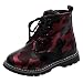 Produktbild Sannysis Winter Warm Schuhe Kinder Jungen Oxford Schnürhalbschuhe Sneaker Solid Stiefel Kinder Schneeschuhe Camouflage Schuhe