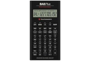 Texas Instruments TI-BA II Plus Professional Financial Calculator - 10 Digits - LCD - Lithium Battery IIBAPRO/CLM/4L1/A