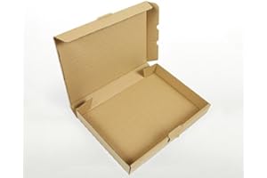 50 x Maxibriefkartons 350 x 250 x 50 mm Braun - Marken-Qualität von OfficeKing®