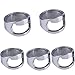 Produktbild Edelstahl Bier Ring Flaschenöffner Stück 22 mm SilverX5PCS