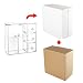 Discoball Transparent Acrylic Makeup Brushes Storage Box, X-Large
