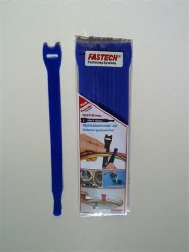 Fastech Velcro Cable Ties Pack of 10 ETK 1-2 Baby Doll 13 x 200 mm blue, E1/2 131 B10