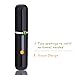 Mudder Travel Refillable Mini Perfume Atomizer Bottle Spray 6 ml, Black