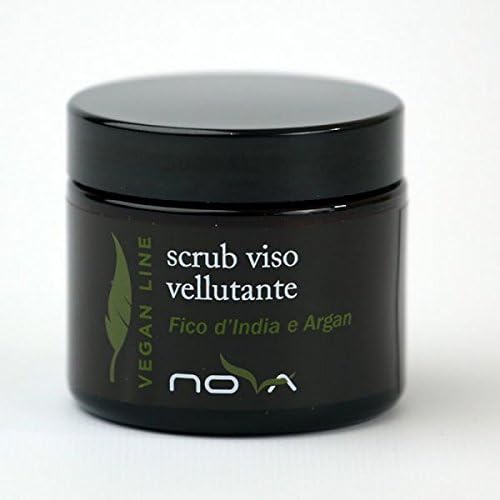 Novakosmetica Vegan Line - Smoothing Facial Scrub - Argan Oil and Prickly Pear Oil - Vegan - Organic