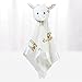 Aden + Anais Satin Trimmed Animal Baby Comforter-Giraffe
