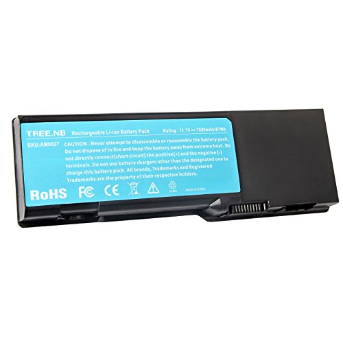 Tree.NB Batería del Ordenador Portátil para DELL Inspiron E1505 1501 6400 PP23LA PP20L DELL Vostro 1000 DELL Latitude 131L, Fit P/N: 0UD260 BD41 D6400 JN149 KD476 PD942 PR002 RD850 312-0427 312-0428