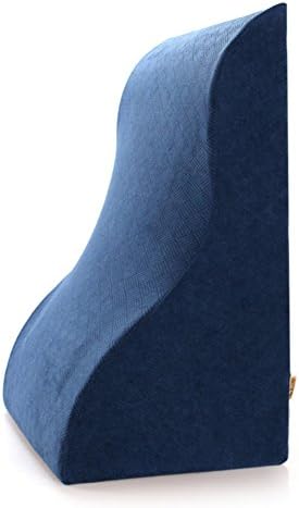 HDSGFDSHGK Memory cotton triangle bedside pillow bed tv big cushion bed lazy person back cushion-F 63x49x33cm(25x19x13inch)