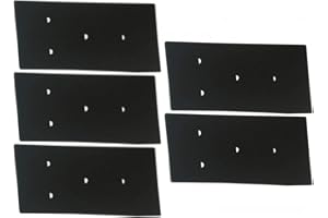 BREMERLUFT 5 x filtr pasujący do suszarki Bauknecht Privileg Whirlpool HX 481010716911 do suszarki z pompą ciepła | drobno-gruboziarnisty | 230 x 115 x 14 mm | filtr gąbkowy mata filtrująca suszarka