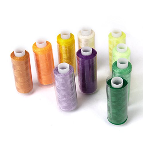 Polyester Nähen Quilten Themen 40S / 2 Packung mit 30 Spulen Assorted Farben - 4