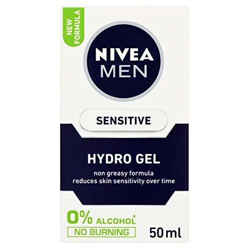 Nivea Men Sensitive Hydro Gel, 50 ml - Pack of 3