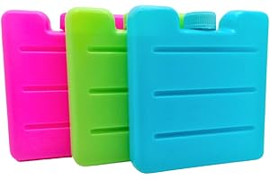 HOMEBAY Freezer Blocks Ice Packs For Lunch Box Cool Bags Ice Blocks Camping Picnic Travel Caravan Reusable