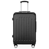 PRASACCO Hartschalenkoffer Trolley Koffer mit 4 Rollen...