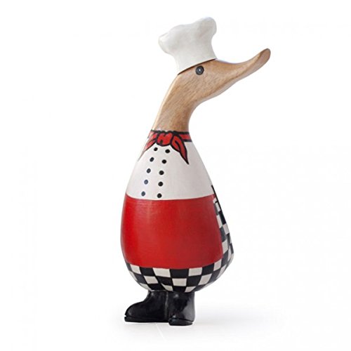 DCUK Chef Entchen – Chef Entchen – Rot Schürze, roter Schleife