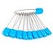2 1/8 Inch Plastic Head Safety Locking Baby Cloth Diaper Pins 50pcs