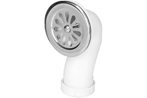 Fontastock FSKFSI007 válvula sifón para plato de ducha 1-1/2" 32/40 con rejilla de desagüe.